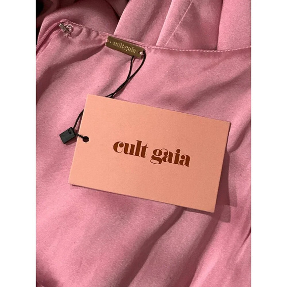 Cult Gaia Jasmin Gown in Shell Pink Small New Womens Long Maxi Dress - Picture 11 of 17